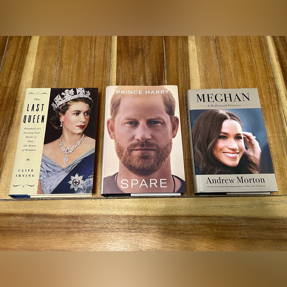 Royals book set of 3!